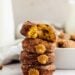 stack of pumpkin filled donuts