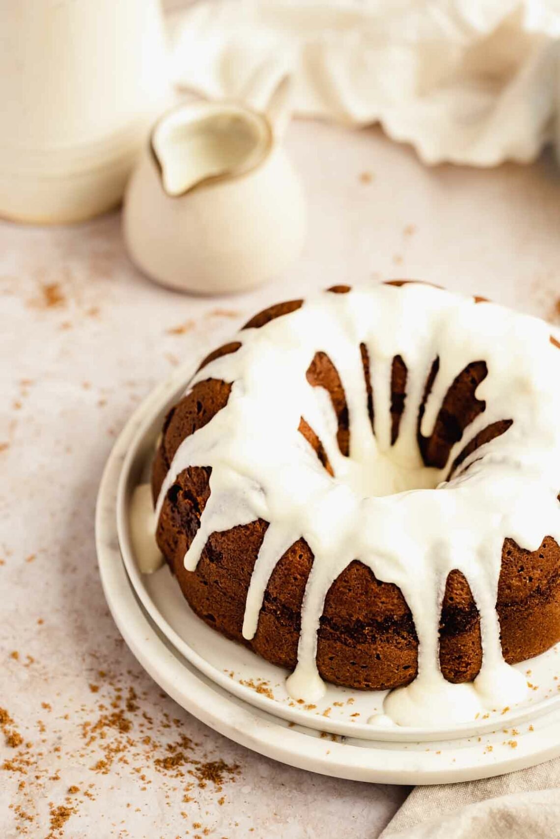 Cinnamon Bundt Cake with Gooey Cinnamon Swirl Flouring Kitchen