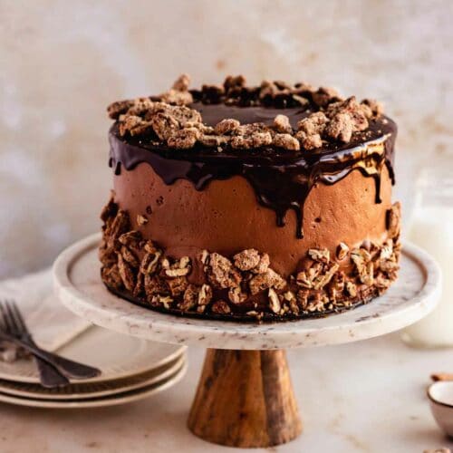 Chocolate Praline Cake Flouring Kitchen