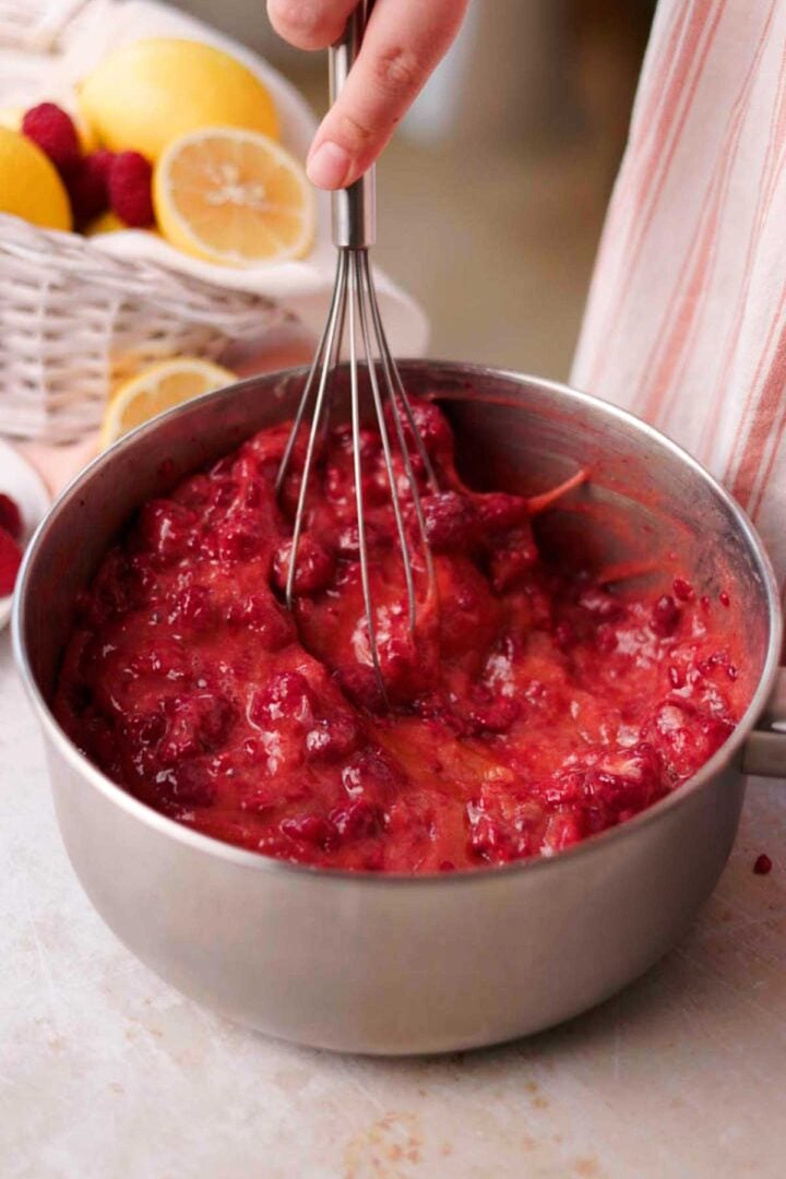 Raspberry Tiramisu - Flouring Kitchen